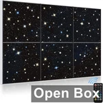 Jber 6 Panels, Self-adhesive Soundproof Wall Art Starry Sky, 72"x48". Fixed Price $155.69.