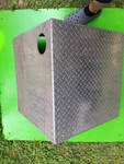 New Diamond Cut Aluminum Hydraulic Tank Cover 26-1/4" X 25-1/2". Fixed Price $187.50.