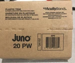 Juno Lighting 20-pw 6-inch Albalite Trim With Reflector Torsion Springs. Fixed Price $24.95.