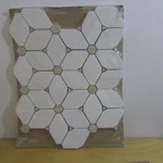 Msi Cecily 11" X 13". Polished Marble Mesh-mounted Mosaic Floor And Wall Tile. Fixed Price $13.25.