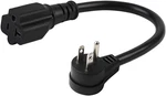 Right Angle (down Angle) 15 Amp To 20 Plug Adapter Cable Ul Listed. Fixed Price $14.99.