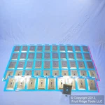 Leviton 89601-stb Brushed Brass 1-gang Metal Switch 5.3" Cover Wallplate 50-pack. Fixed Price $161.49.