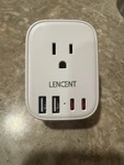 Lencent Travel Adapter Us To Uk Outlet Model: Pa050usde / Pa050usuk. Fixed Price $15.00.
