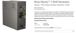 Brizo 8ge-tsg07-208-3 Mystix 7.5kw Steam Generator - 208v 3 Phase Shower. Fixed Price $1000.00.