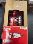 6 X Milwaukee 48-73-2010 Safety Glasses Clear Hard Coat Anti-scratch Lenses. Fixed Price $44.00.