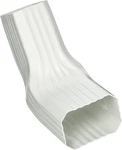 37064 Transition Elbow, Vinyl, White. Fixed Price $17.99.
