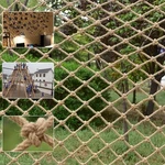 Bunifa Hemp Rope Net Kids Climbing Tree House Safety Balcony Children Netting 3.. Fixed Price $97.48.