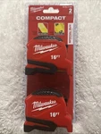 Milwaukee Compact 16ft Tape Measure 2 Pack. Fixed Price $22.49.