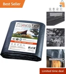 Durable 12 Mil Waterproof Tarp 8x18ft - All-weather Protection For Gear And More. Fixed Price $55.75.