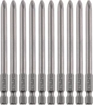 Vesttio Phillips Bit Set, Ph2#2 Long Screwdriver 10pcs 1/4 Inch Hex Sha. Fixed Price $25.99.