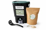 Indoor Bokashi Composter Starter Kit, 2.2 Lb Premium Bran Included, E.... Fixed Price $93.63.