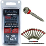 Velocity 2 1/4 Concrete Screws Set With Redseal Moisture Barrier (hex Head, 1.... Fixed Price $11.15.