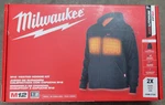 Milwaukee M12 Battery Heated Hoodie Kit Black 2x - Xxl 306b-212x. Fixed Price $79.99.