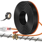 45ft Pipe Heating Cable Freeze Protection Water Pipes Metal Plastic 120v Heat Ta. Fixed Price $82.48.