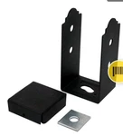 Simpson Strong-tie Apb44 Zmax Post Base, Powder Coated Black, 4" X Nominal. Fixed Price $15.00.