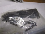 5/32" X 1" Plain Finish Steel Slotted Spring Pin Qty 100. Fixed Price $15.00.