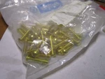 #10-32 X 1" Slotted Drive Round Head Brass Machine Screw Qty 50. Fixed Price $18.00.