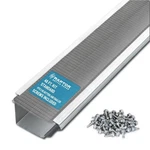 Raptor Gutter Guard 48 Ft. Nominal Contractor Grade Stainless Steel Microme.... Fixed Price $229.99.