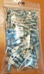 100 New Amp 2-327958-4 Pidg Rectangular Tongue Crimp Terminal 14-16 Awg #6 Blue. Fixed Price $41.24.