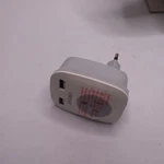 Vintar European Travel Plug Adapter White Gray Ws-09c-2u. Fixed Price $11.37.