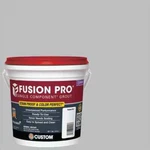 Fusion Pro 1 Gal Single Component Stain Proof Grout - White Bone Pewter Platinum. Fixed Price $60.00.