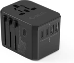 International Power Plug Adapter, Unidapt Universal Travel Adapter With 3 Usb.... Fixed Price $28.99.