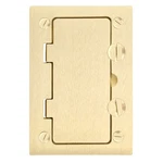 Hubbell S3826 Brass Round Floor Box Rectangle, 4-5/32" Length X 2-63/64" Width. Fixed Price $79.99.