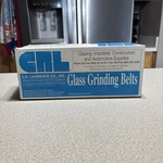 Crl 3" X 21" 80 Grit Portable Glass Grinding Belts - 10 Pack Crl3x21220x. Fixed Price $29.99.