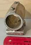 Hollaender Nurail Side-mount Rail Flange 1-1/4 Ips Aluminum Pipe Base Bracket. Fixed Price $32.99.