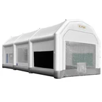 Ejaee Gold Series 30x17x12ft Inflatable Spray Paint Booth - Standard Bundle. Fixed Price $3599.99.