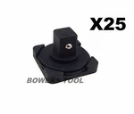 Mechanic Time Saver 25pc 3/8in Dr Lock A Socket Rail Post Clip For Craftsman Etc. Fixed Price $16.98.