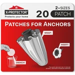 Patches For Anchors - 20 Pcs Set Of 2 Sizes Loose Wall Anchor Fix Pad Dry Wa. Fixed Price $14.81.