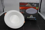 New Halo 6" Direct Mount Lt Splay Downlight 60w Selectable Lt6089fs351ewhdmr. Fixed Price $15.00.