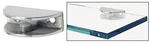 C.r. Laurence Fa12ch Crl Chrome Rounded Interior Shower Shelf Clamp By Lau. Fixed Price $30.00.