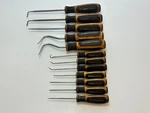 Gearwrench 12pc Hook & Pick Set - Orange Soft Comfort Grip. Fixed Price $49.99.