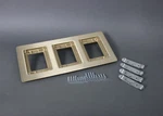 Wiremold 837b Carpet & Tile Flange - Brass. For 880 Series Floor Box.. Fixed Price $95.00.