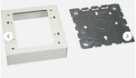 Wiremold V5747-2 2-gang Shallow Device Box Ivory 1 Pack Of 8. Fixed Price $75.00.
