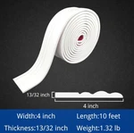 Coukiu Flexible Baseboard Molding Trim, Peel And Stick Rubber Wall Base Moulding. Fixed Price $24.99.