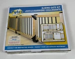 Pylex 11052 Sliding Gate Kit Powder Coated Steel Black Lockable Rust Resistant. Fixed Price $110.00.