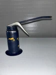 Vntg Plews Pistol Grip Oiler Gun 6 Oz Blue Pump Oil Can #50-515 Made In U.s.a.. Fixed Price $9.99.