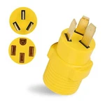 Nema 10-50p To 14-50r Adapter, Hdws 50amp 3 Prong Male Plug 4 Female. Fixed Price $33.96.
