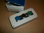 Telemecanique Push Button Box Xap-g39203/esb159 New. Fixed Price $85.00.