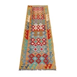 Entryway Runner Hand Made Flat Rug 2'9x9'8ft Traditional Wool Hallway P36981. Fixed Price $399.89.