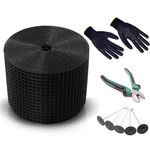 Futrpow Solar Panel Bird Guard,8in X100ft Critter 8inx100ft(black), Black. Fixed Price $71.00.