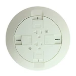 Wiremold Legrand Rc7atcvy Rc7-series Poke-thru, (2) Pre-wired 20a Power / Data,. Fixed Price $254.50.