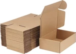 9x6x3 Inches Shipping Boxes Pack Of 25, Corrugated Cardboard Box For Mailing Pac. Fixed Price $44.99.