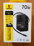 Baseus 70w Universal Travel Adapter W/ Retractable Cable For Over 200 Countries. Fixed Price $60.99.