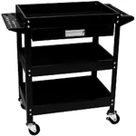 Wilmar Wlmw54006 Performance Tool 23" X 16" 3 Shelf Utility Cart With Drawer. Fixed Price $210.43.