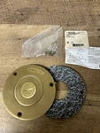 Hubbell - S2525 Round Floor Box Cover 2 1/8 X 3/4. Fixed Price $44.00.