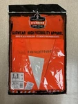 New Ergodyne Glowear 8215ba Ansi Bright Orange Reflective Road Safety Vest. Fixed Price $8.99.